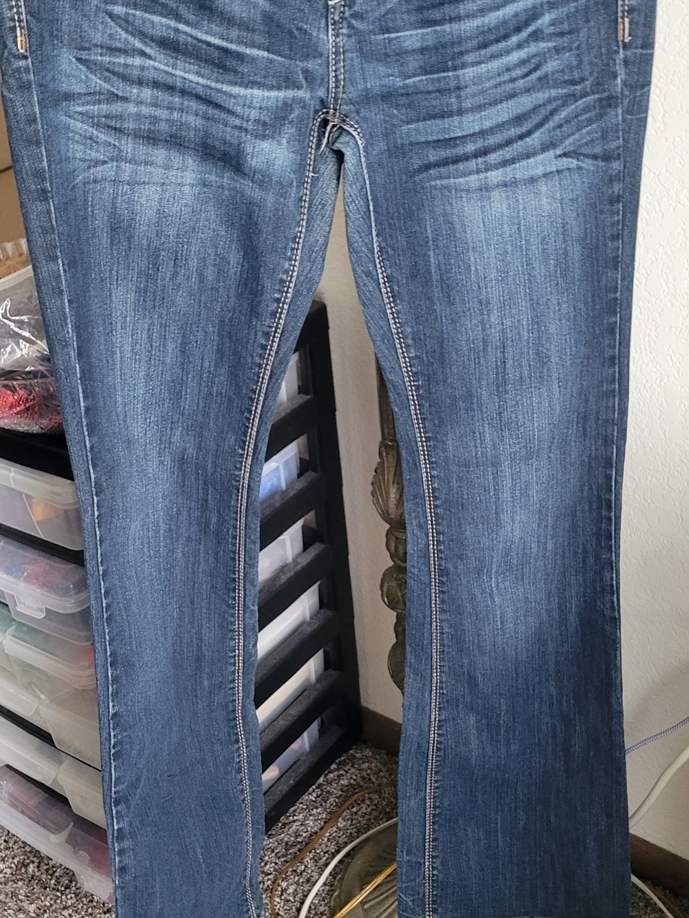 Rue21 Women's Medium Blue Flared Jeans